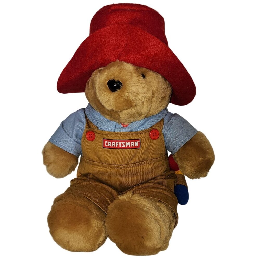 Vintage Kids Gifts Paddington Bear Craftsman Series Teddy Bear Plush Stuffed Ani